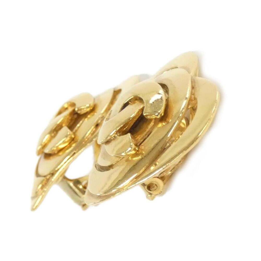 CHANEL Authentic Gold Earrings - Picture 2 of 3